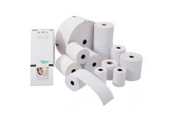 China OEM 80x80mm Bpa Free Cash Register Roll For Pos Printer supplier