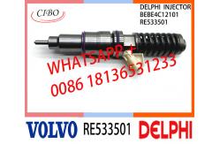 China Common Rail Fuel Diesel Injector RE533501 BEBE4C12101 RE533608 SE501959 E1 supplier