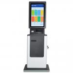 Biometric Self Cashier Machine Wall Mounted Android Touchscreen with Credit Card for sale