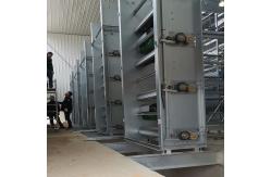 China Anti Aging HDG Poultry Litter Removal Equipment 1m-1.8m Belt Width supplier