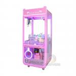 Customized Coin Operated Toy Vending Arcade Doll Claw Machine with Bill Acceptor