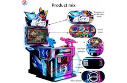 China Double Player Children's Game Console With Full Firepower Shooting Parent-child Game supplier