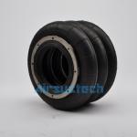 184mm Height Industrial Air Springs With Flange 10''×3 10 X 3 Triple Convoluted 255mm Rubber Bellow Diameter for sale