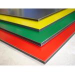 Rectangle Non Toxic 1570mm 0.03mm Alu Composite Panel for sale