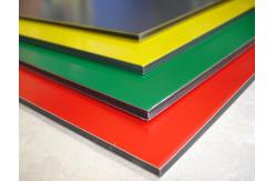 China Rectangle Non Toxic 1570mm 0.03mm Alu Composite Panel supplier