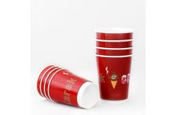China 16oz 138mm Double Wall Paper Cup 540ml Milk Tea Cold Drink Cup Paper supplier