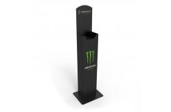 China Hot Selling Automatic Vertical Vendor Energy Drink Display Stand With Custom Logo supplier
