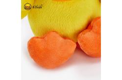 China B. Duck 3D Plush Toys , yellow duck soft toy 38cm 21cm 17cm height supplier