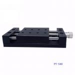 40mm / 80mm Travel X Axis Displacment Stage , Manual Linear Stage , Sliding Table for sale