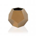 China Diameter 20cm Ss Flower Pot On Table Surface Electroplate for sale
