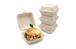 China Customized food burger boxes are biodegradable disposable and eco-friendly supplier