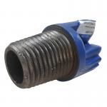 Forging Processing Blue 3 Wings Step Drag Drill Bit For Soft And Midium Rock for sale