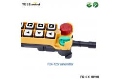 China UTING Industrial Remote Control F24-12S Handy Transmitter With EMS Start Button supplier