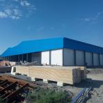 Ceramic Tile Processing Prefabricated Steel Structure Building Workshop