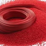 Extruded Flame Retardant Flexible PVC Compound Beads For Wire And Cable Insulation for sale