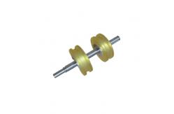 China Glory ATM Spare Part GFB800 PU Wheel Assy with Long Service Life supplier