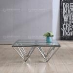 Luxury 0.5m3 SS Coffee Table 100x100x40cm High Temperature Resistance for sale