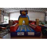 PVC Material Inflatable Sport Games , Exciting Slam Dunk Inflatable Basketball Game for sale
