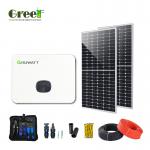 1kW-100kW Solar Power Generation System With Net Metering Monocrystalline Silicon Solar Cells for sale