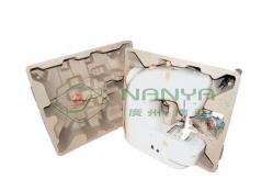 China 800Pcs/H Semi-auto Reciprocating Forming Waste Paper Egg Tray Equipment supplier