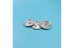 China Customized 73mm Diameter Aluminum Beverage Can With Lids Easy Open End supplier