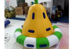 China Airtight Inflatable Gyro Games Inflatable Snow Pear Model Water Seesaw Trampoline supplier