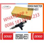 diesel fuel injection common rail injector 095000-6551 095000-6551