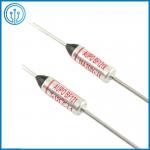 16A One Shot Thermal Cutoff Fuse Cross UL VDE Microtemp Thermal Fuse