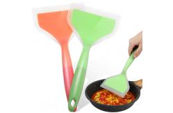 China Non-Stick Cooking Safe Silicone Pancakes Shovel For Eggs Fish Pancake Pizza supplier
