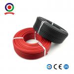 100m Per Roll XLPO Tinned Copper DC Solar PV Cable 4mm2 Solar Panel Wire for sale