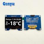 1.54 Inch Monochrome OLED Display Module 128x64 Dots CH1116 IIC Interface