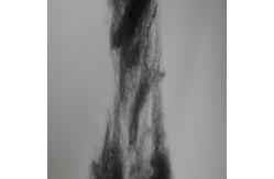China Low Crimp Gray Flame Retardant Polyester Fiber Virgin PSF Polyester For Carpets supplier