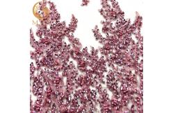 China MDX Mesh Embroidery Glitter Lace Fabric Water Soluble With Sequins supplier
