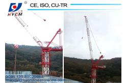 China 1.6*1.6*3m Split Mast Fixed Jib Crane Q345B Angle Steel QTD120(4522) Tower Crane Luffing Jib Crane 45m Crane Luffing Jib supplier