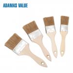 8-10mm Thickness Wooden Handle Paint Brushes With Mixed Natural Bristles