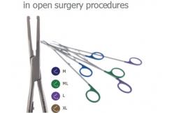 China Open Surgery Polymer Surgical Ligating Clip , OEM Clip Applier Surgery supplier