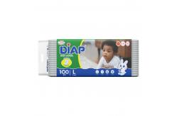 China 50 Pieces Bale Packs of 2023 Baby Diapers with Dry Surface Absorption and in Poland supplier