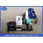 Belt Driven 5 Ton Cable Winch Puller Diesel Engine Powered Winch for sale