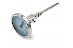 China Back Install Bimetal Temperature Gauge WSS Water Thermometer supplier
