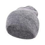 Double Side Unisex Winter Soft Warm Knitted Beanie Cap for sale