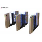 Multiple color option speed gate with servo motor sine wave control technology for sale