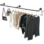 Boutique Industrial Pipe Retail Display Clothing Rack Retail Store Hanging Clothes Dress for sale