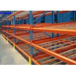 Warehouse Picking System Case Carton Flow Rack With Plastic Gravity Roller Track for sale