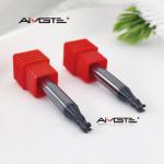 Custom 3.7mm 4 Flute Carbide Flat End Mill Specialized for Steel Machining TiCN AlTiN Coating Options Available for sale