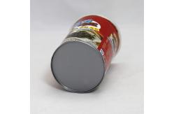 China Paper Tube Candy Packaging , Embossing Printing round canister supplier
