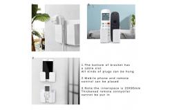 China Wall Mounted Air Conditioner TV Remote Control Storage Box Houseware Plastic supplier