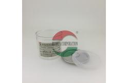 China 50ML Clear Plastic Cylinder , Transparent PET Easy Open Can with Alu Lid supplier