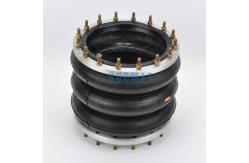 China Excellent Materials 360306H-3 Industrial Air Spring With Flange Connection supplier