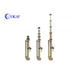 5m 6m 7m 8m 50KG Payload weight Steel Telescopic Mast Manual Winch Hand Crank Mast for sale