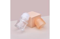 China Refillable Glass Roller Ball Bottles Cylinder Shape Empty Round supplier